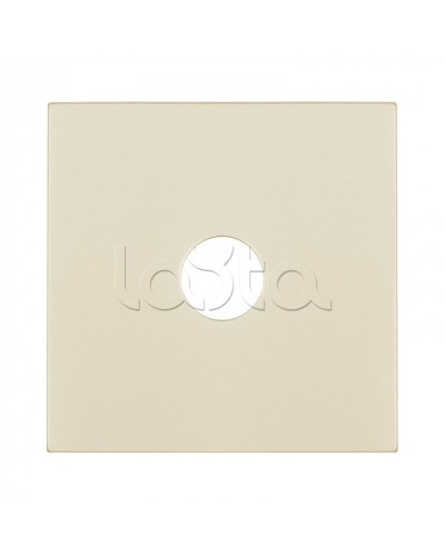 Накладка розетки TV (бежевый матовый) LK80 Экопласт (845102-1) в Рубцовске Розетки компьютерные и телефонные Pintop.ru