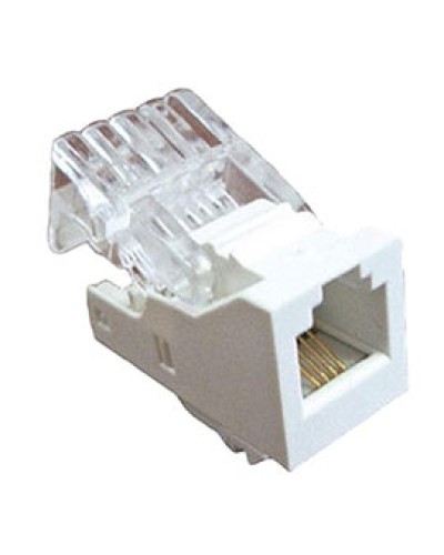 Экопласт RJ-12 Модуль инф. розетки 110/Krone, бел., LK45 в Рубцовске Аксессуары для кабель-канала Pintop.ru