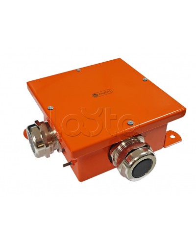 Экопласт SMB165 Коробка металл, огн. E-110,о/п 164х164х65, IP66, 8P, (1,5-6 мм2), оранж. в Рубцовске Распределительные коробки Pintop.ru