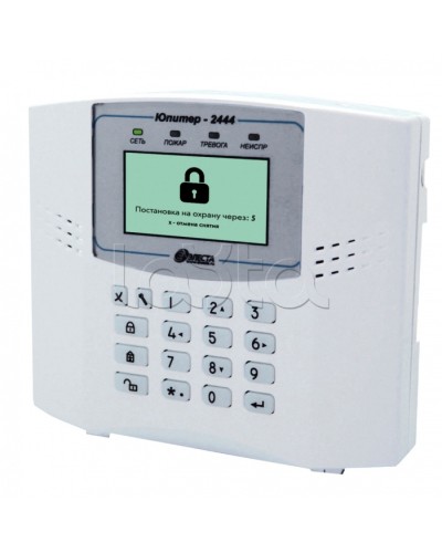 Устройство оконечное объектовое Элеста Юпитер-2444 (УОО Юпитер-4 IP/GPRS, ЖК-экран) в Рубцовске Приемно-контрольные приборы Pintop.ru