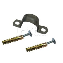 Дюбель-хомут "клоп" (двухлапковый) (25-26 мм) 100шт Гефест