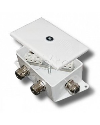 Коробка монтажная огнестойкая Гефест КМ-О (10к)-IP66-d, четыре ввода 120х80х68 в Рубцовске Распределительные коробки Pintop.ru