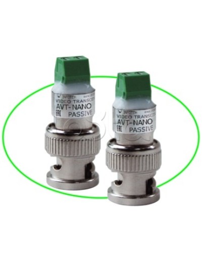 Комплект пассивных приемопередатчиков ИНФОТЕХ AVT-Nano Passive XL в Рубцовске Видеоусилители, Модуляторы, Делители Pintop.ru