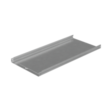 Лоток неперфорированный 50х500х1,5 L5000 мм "Быстрый монтаж ПЛЮС" HD85 КМ-профиль (LNplus50-500-1.5-5000 HD85)