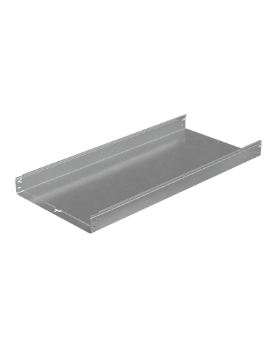 Лоток неперфорированный 80х500х1,2 L4000 мм Быстрый монтаж ПЛЮС HD85 КМ-профиль (LNplus80-500-1.2-4000 HD85) в Рубцовске Кабельные лотки Pintop.ru