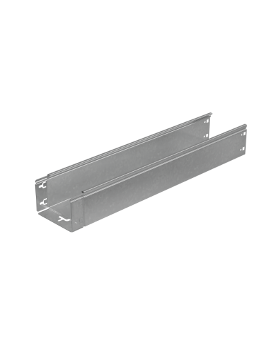 Лоток неперфорированный 100х150х1,0 L4000 мм Быстрый монтаж ПЛЮС HD КМ-профиль (LNplus100-150-1.0-4000 HD) в Рубцовске Кабельные лотки Pintop.ru