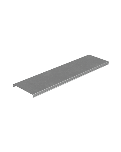 Крышка лотка 150х0,8 L2500 мм ПЛЮС HD КМ-Профиль (KLplus150-0.8-2500 HD) в Рубцовске Аксессуары для лотков Pintop.ru