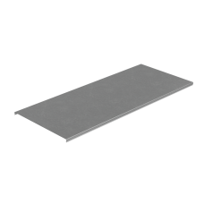 Крышка лотка 400х0,8 L2000 мм "ПЛЮС" INOX304 КМ-Профиль (KLplus400-0.8-2000 INOX304)