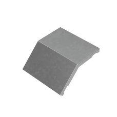 Крышка внешнего вертикального угла 45 гр. 150 мм "ПЛЮС" КМ-Профиль (KVLplus45-150)