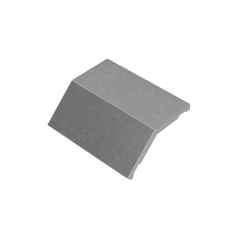 Крышка внешнего вертикального угла 45 гр. 200 мм "ПЛЮС" КМ-Профиль (KVLplus45-200)