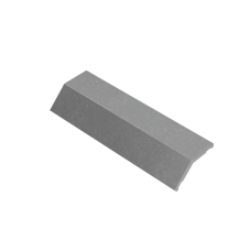 Крышка внешнего вертикального угла 45 гр. 500 мм "ПЛЮС" КМ-Профиль (KVLplus45-500)