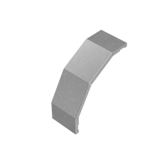 Крышка внешнего вертикального угла 90 гр. 100 мм "ПЛЮС" HD85 КМ-профиль (KVLplus90-100 HD85)