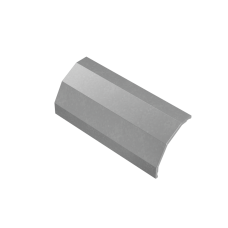 Крышка внешнего вертикального угла 90 гр. 600 мм "ПЛЮС" HD КМ-Профиль (KVLplus90-600 HD)