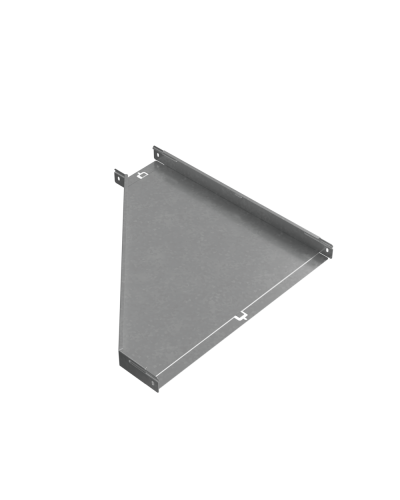 Переходник правый 50х150-600 мм ПЛЮС HD КМ-Профиль (PDplus50-150-600-R HD) в Рубцовске Аксессуары для лотков Pintop.ru