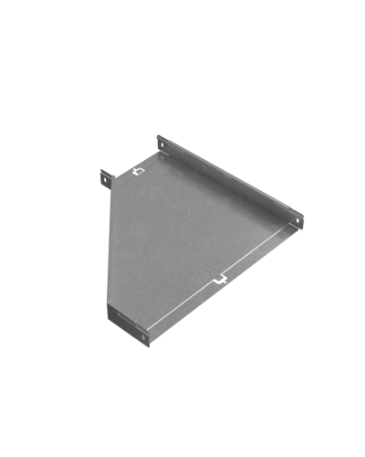 Переходник правый 50х200-500 мм ПЛЮС HD85 КМ-профиль (PDplus50-200-500-R HD85) в Рубцовске Аксессуары для лотков Pintop.ru