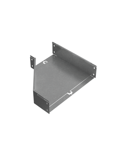 Переходник правый 100х200-400 мм ПЛЮС HD85 КМ-профиль (PDplus100-200-400-R HD85) в Рубцовске Аксессуары для лотков Pintop.ru