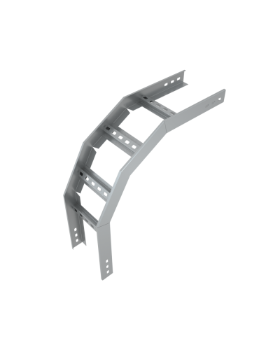 Угол лестничный вертикальный внешний 90 гр. 100х150х1,5 мм HD85 КМ-профиль (LVL90-100-150-1.5 HD85) в Рубцовске Аксессуары для лотков Pintop.ru