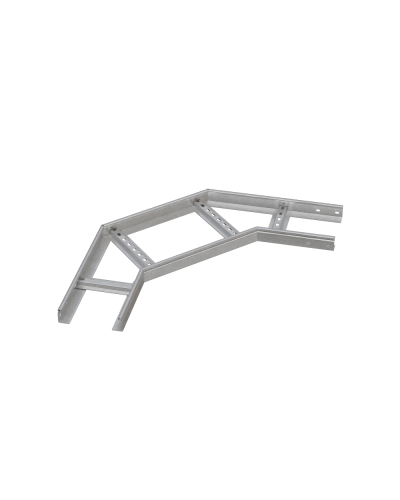 Угол лестничный горизонтальный 90 гр. 50х400х1,5 мм N КМ-профиль (LGL90-50-400-1.5 N) в Рубцовске Аксессуары для лотков Pintop.ru