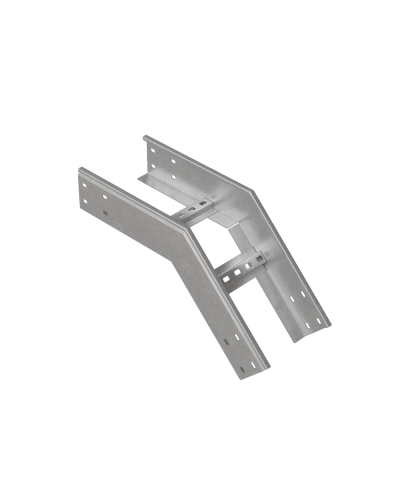 Угол лестничный вертикальный внешний 45 гр. 100х300х1,2 мм N КМ-профиль (LVL45-100-300-1.2 N) в Рубцовске Аксессуары для лотков Pintop.ru