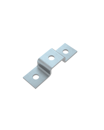 Прямоугольная скоба для страт-профиля 41х21 мм КМ-Профиль (PS41-21) в Рубцовске Держатели, клипсы, скобы Pintop.ru