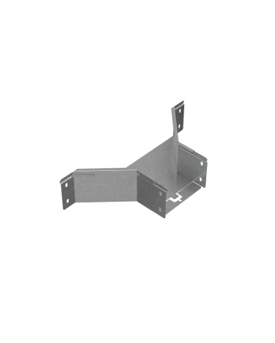 Т-ответвитель 100х150 мм ПЛЮС КМ-Профиль (TUplus100-150) в Рубцовске Аксессуары для лотков Pintop.ru