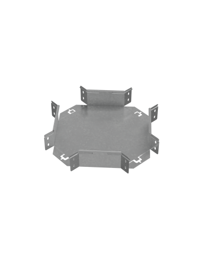 Х-разветвитель 80х150 мм ПЛЮС INOX304 КМ-Профиль (XDplus80-150 INOX304) в Рубцовске Аксессуары для лотков Pintop.ru