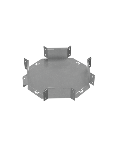 Х-разветвитель 100х200 мм ПЛЮС КМ-Профиль (XDplus100-200) в Рубцовске Аксессуары для лотков Pintop.ru