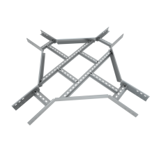 Х-разветвитель лестничный 100х100х1,2 мм КМ-Профиль (LXD100-100-1.2)