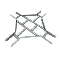 Х-разветвитель лестничный 80х500х1,2 мм "Быстрый монтаж" HD85 КМ-профиль (LXDS80-500-1.2 HD85)