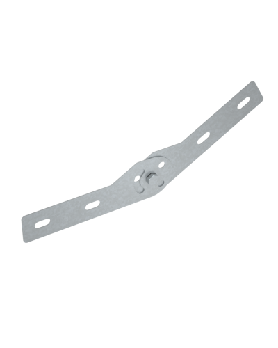Шарнирный соединитель лестничного лотка 50 мм Быстрый монтаж HD85 КМ-профиль (LSHS1 HD85) в Рубцовске Аксессуары для лотков Pintop.ru