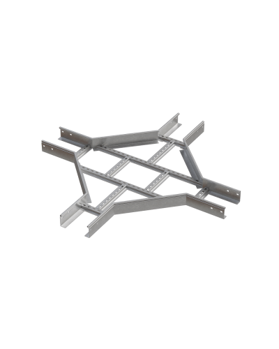 Х-разветвитель лестничный 80х500х2,0 мм N КМ-профиль (LXD80-500-2.0 N) в Рубцовске Аксессуары для лотков Pintop.ru