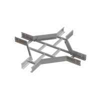 Х-разветвитель лестничный 100х400х1,2 мм HD N КМ-профиль (LXD100-400-1.2 HD N)