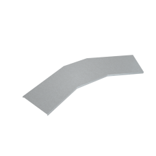 Крышка лестничного горизонтального угла 45 гр. 100 мм INOX304 КМ-Профиль (KLGL45-100 INOX304)