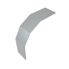 Крышка лестничного вертикального внешнего угла 90 гр. 300 мм INOX304 КМ-Профиль (KLVL90-300 INOX304)