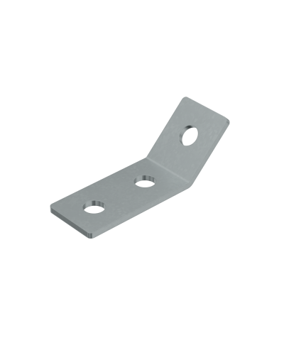 Уголок 45 гр. (3 отверстия) HD85 КМ-профиль (USG45-3 HD85) в Рубцовске Аксессуары для лотков Pintop.ru