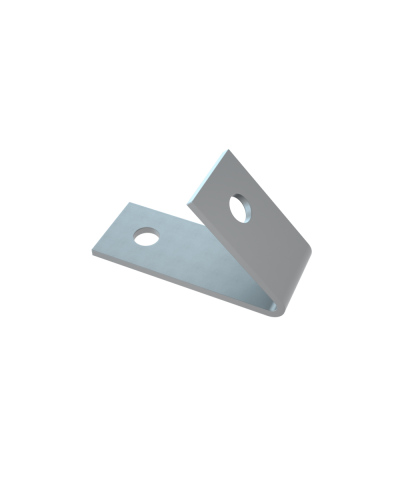 Уголок c острым углом 135 гр. с двумя отверстиями КМ-профиль (USG135-2) в Рубцовске Аксессуары для лотков Pintop.ru