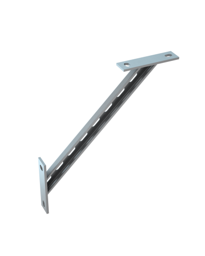 Укосина для консолей 500 мм HD КМ-Профиль (UK500 HD) в Рубцовске Аксессуары для лотков Pintop.ru