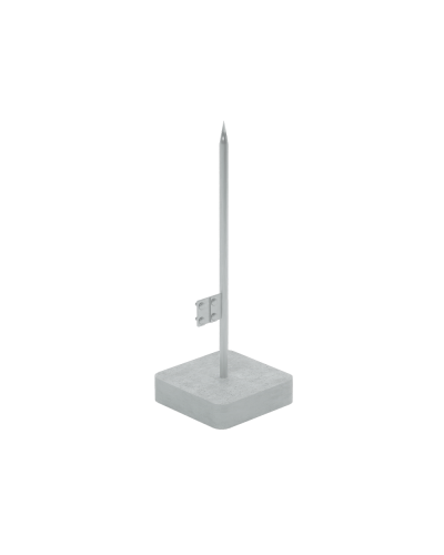 Вольностоящая молниеприемная мачта цельная H2,5 м HD КМ-Профиль (VMC-H2.5 HD) в Рубцовске Монтажные материалы Pintop.ru