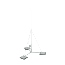 Вольностоящая молниеприемная мачта составная H4 м HD КМ-Профиль (VMR-H4 HD)