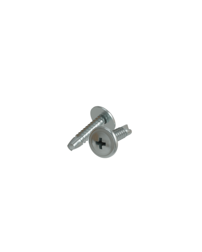 Саморез с прессшайбой и буром M4,2х19 мм (упак. 500 шт) КМ-Профиль (SHS-19B-KM) в Рубцовске Аксессуары для лотков Pintop.ru