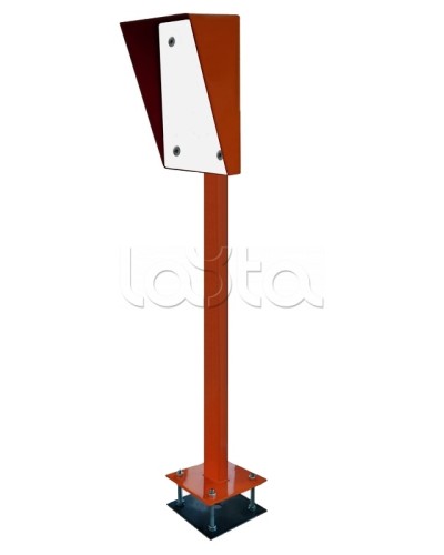 Стойка для считывателя Аякс 300х400 мм, оранжевая, Базовая, прямая в Рубцовске Дополнительное оборудование для СКУД Pintop.ru