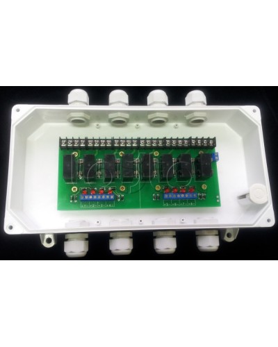 Устройство управления и коммутации Магнито-Контакт УУК-24-08 в Рубцовске Модули сопряжения Pintop.ru