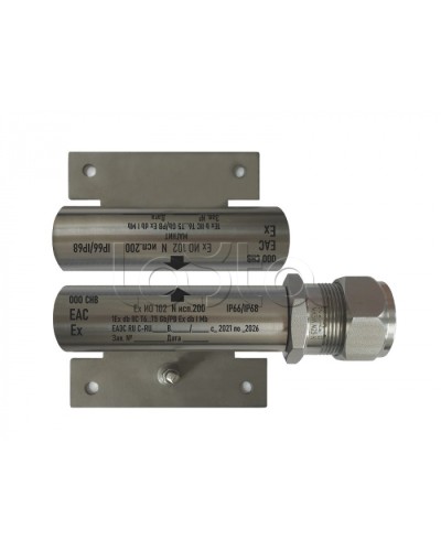 Извещатель охранный точечный магнитоконтактный взрывозащищённый Магнито-контакт Ех ИО102 N исп.300 с магнитом М-200, с постоянно присоединенным кабелем в металлорукаве (штатно кабель 3х0,75 - 1м), 1Ex d IIC T6 Gb / РB Ex d I Mb АТФЕ.425119.171 %rs_city_gd