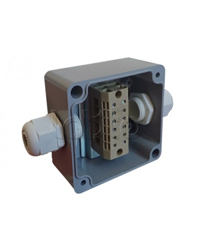 Коробка пылевлагонепроницаемая клеммная G366 А К 10 мм2 АЯКС IP66/IP65, 82x80x55 Магнито-контакт в Рубцовске Распределительные коробки Pintop.ru