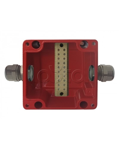 Коробка соединительная Магнито-контакт МКС 2ВК «МОРОЗ» IP66/IP68 цвет красный в Рубцовске Распределительные коробки Pintop.ru