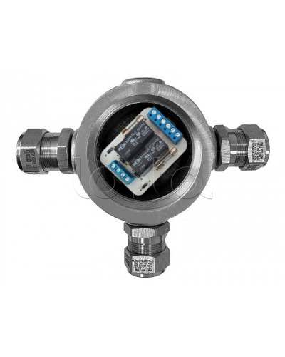 Магнито-Контакт УК-ВК-Ех-12 АЯКС Т, с тремя кабельными вводами Ех МКВМ 20 в Рубцовске Комутационные взрывозащищенные коробки Pintop.ru