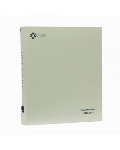 Медиаконвертер МЕТА 7314 в Рубцовске Система оповещения и трансляции Мета Pintop.ru