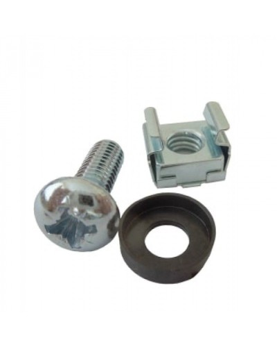 Комплект крепежа (винт М5 чёрный, гайка кузовная М5, шайба 5 чёрная по 40шт) МЕТА 9919 в Рубцовске Система оповещения и трансляции Мета Pintop.ru