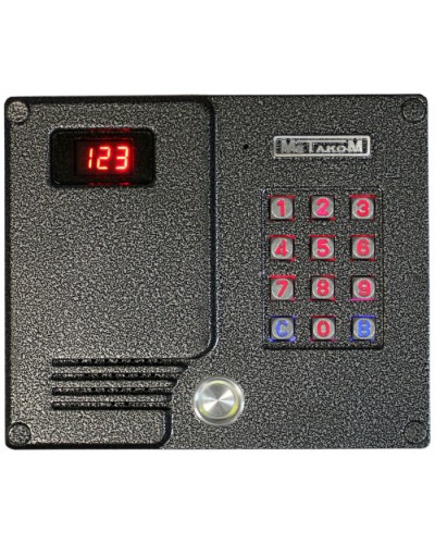 Блок вызова домофона Метаком MK2007-TM-EV в Рубцовске Блоки вызова многоабонентные Pintop.ru