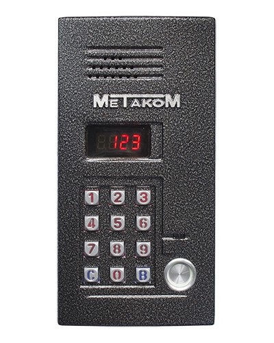 Блок вызова домофона Метаком MK2012-TM4EN в Рубцовске Блоки вызова многоабонентные Pintop.ru